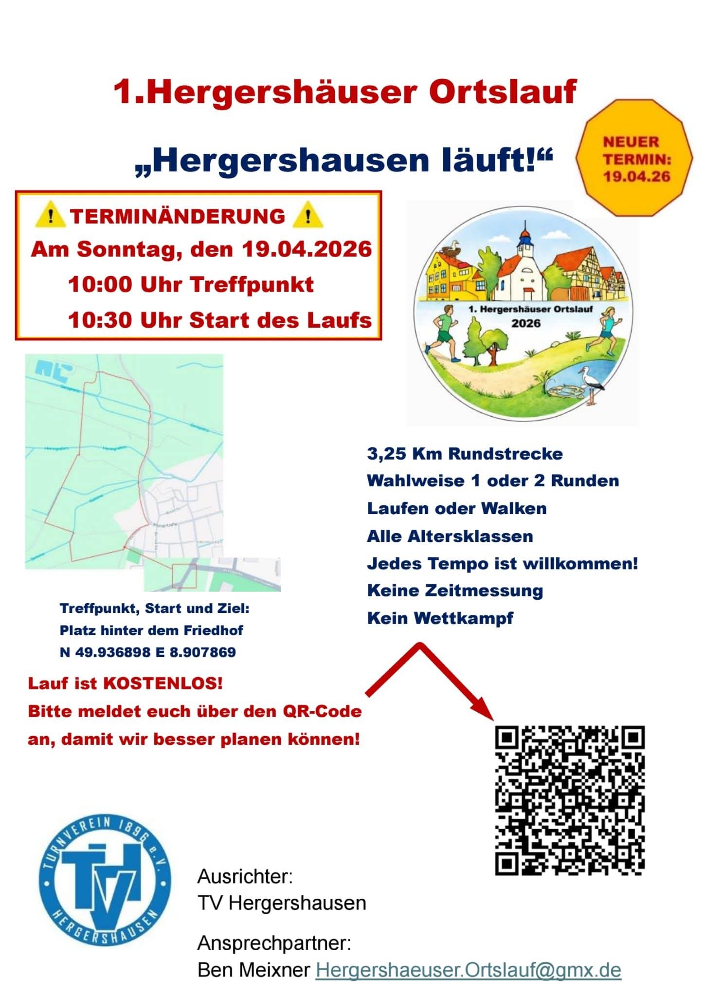 Ortslauf Plakat